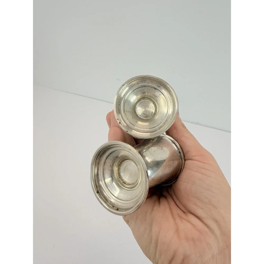 Gorham Sterling Silver Salt & Pepper Shaker Set #758 74g